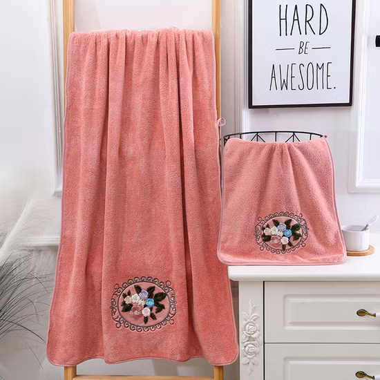 Coral Velvet Face Towel Set Hot Sale Premium Coral Plush Towel Gift Coral Fleece Baby Children Bath Towel Set