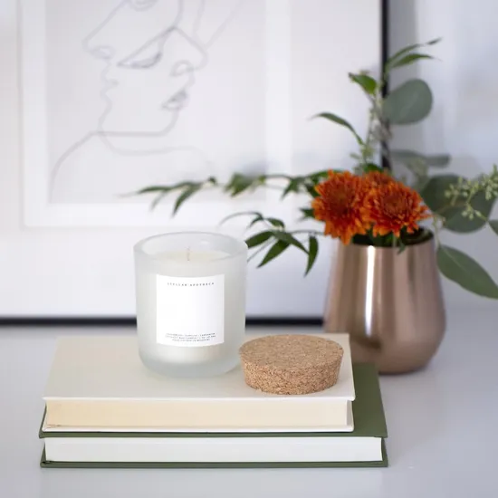 卸売カスタマイズされた高級カスタムアロマセラピーの香りのソイワックスキャンドル